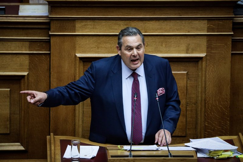 Ο πρόεδρος των ΑΝΕΛ, Πάνος Καμμένος / Φωτογραφία: EUROKINISSI