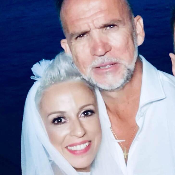 Πάνος Μεταξόπουλος Αγγελική Φατούρου γάμος στο Αγκίστρι