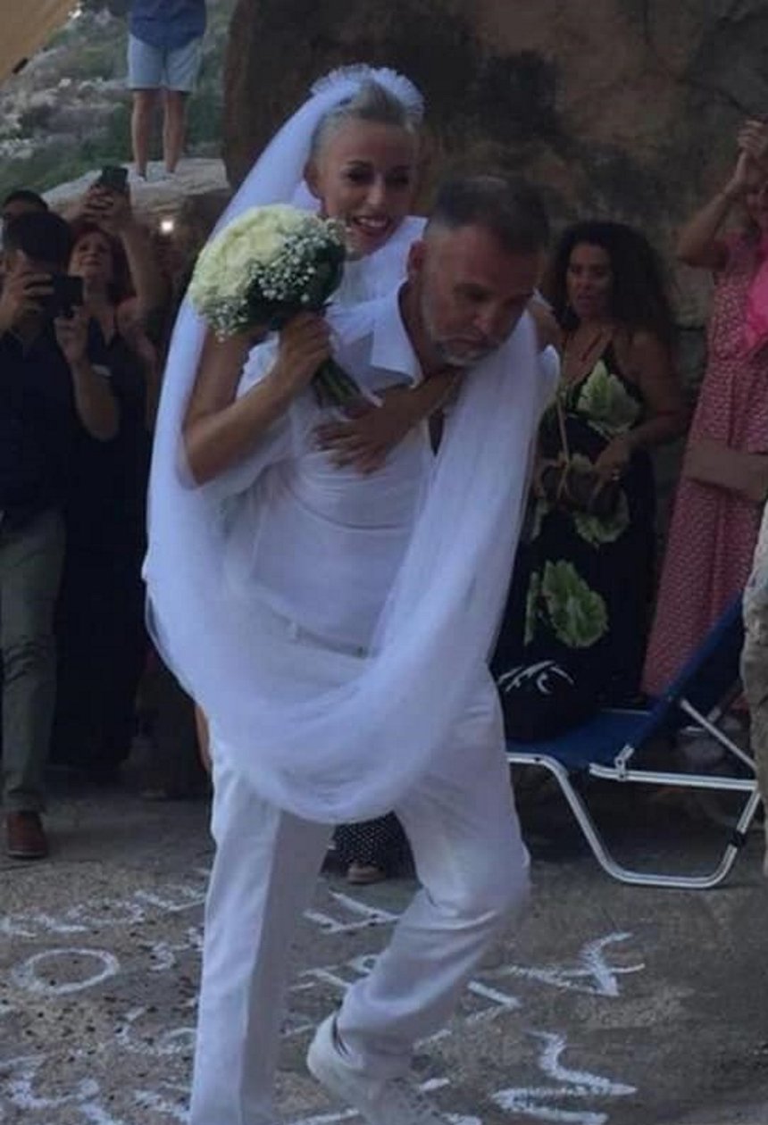 Πάνος Μεταξόπουλος Αγγελική Φατούρου γαμος