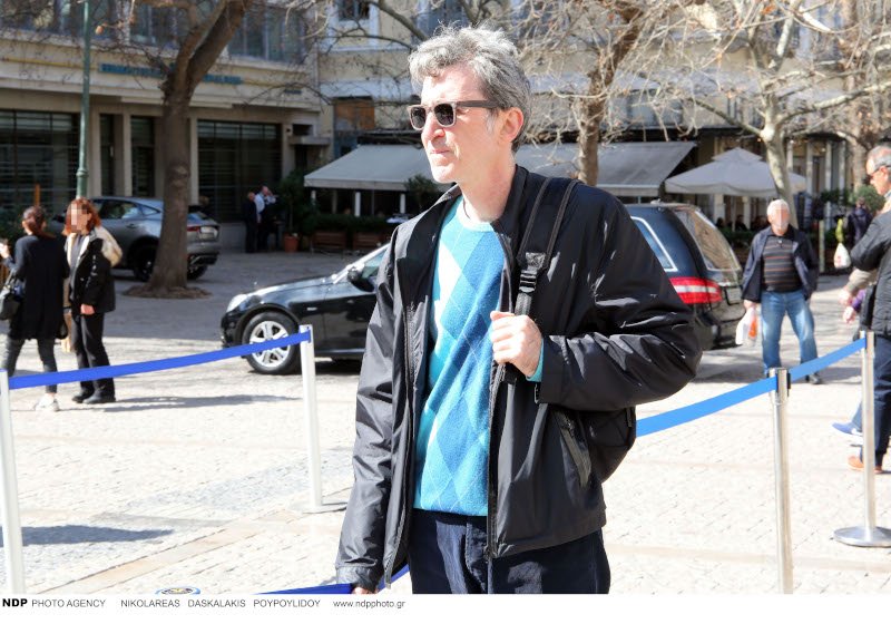 Ο θεατρικός συγγραφέας και σεναριογράφος Λευτέρης Παπαπέτρου.