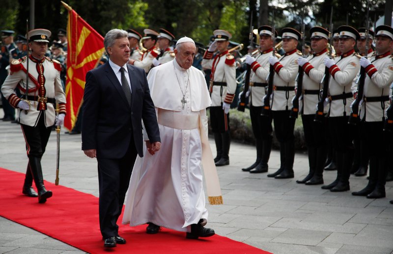 Γκιόργκε Ιβάνοφ και Πάπας Φραγκίσκος