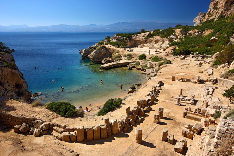 Η παραλία Ηραίου