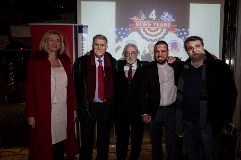 Η Ραχήλ Μακρή στην εκδήλωση υπέρ... Ντόναλντ Τραμπ / Φωτογραφία: Facebook/Republicans Overseas Hellenic Chapter
