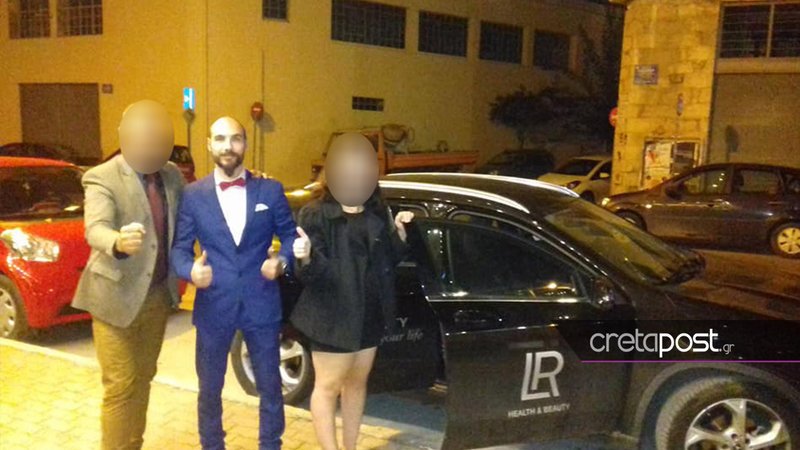 Ο 27χρονος σε βραδινή έξοδο.