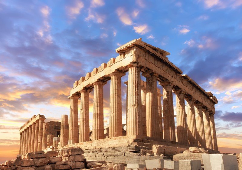 Ο Παρθενώνας στην Ακρόπολη των Αθηνών