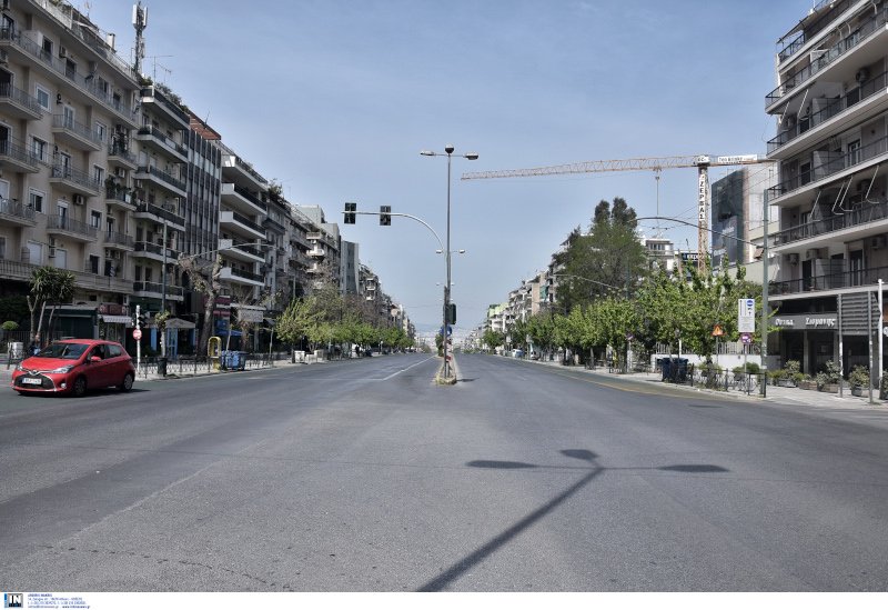 Πάσχα άδειοι δρόμοι