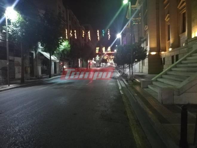 Πάτρα άδειοι δρόμοι καρναβάλι