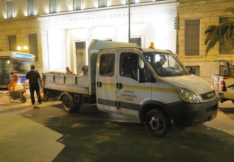 Φορτηγό του Δήμου Αθηναίων