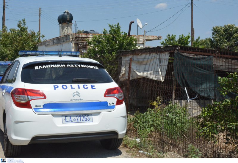 Περιπολικό στο σημείο του εγκλήματος/ Φωτογραφία: INTIME NEWS