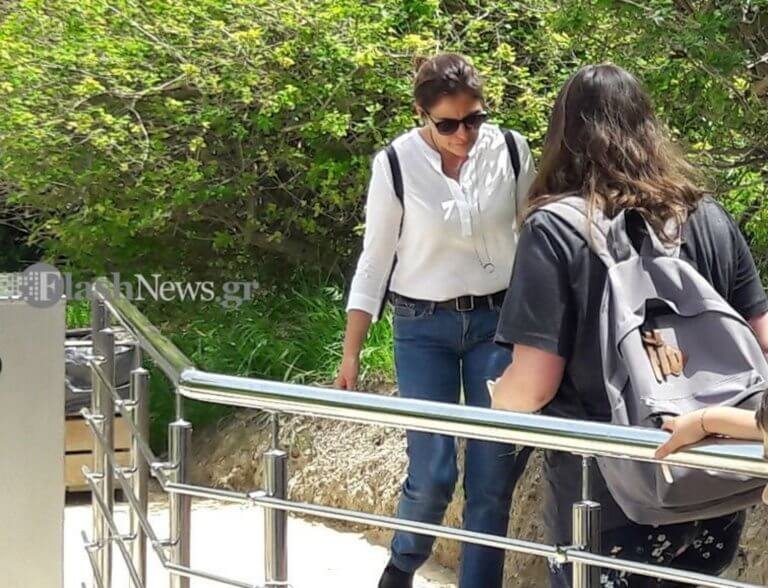 Επίσκεψη Περιστέρας Μπαζιάνα στην Κνωσσό 25-04-2019