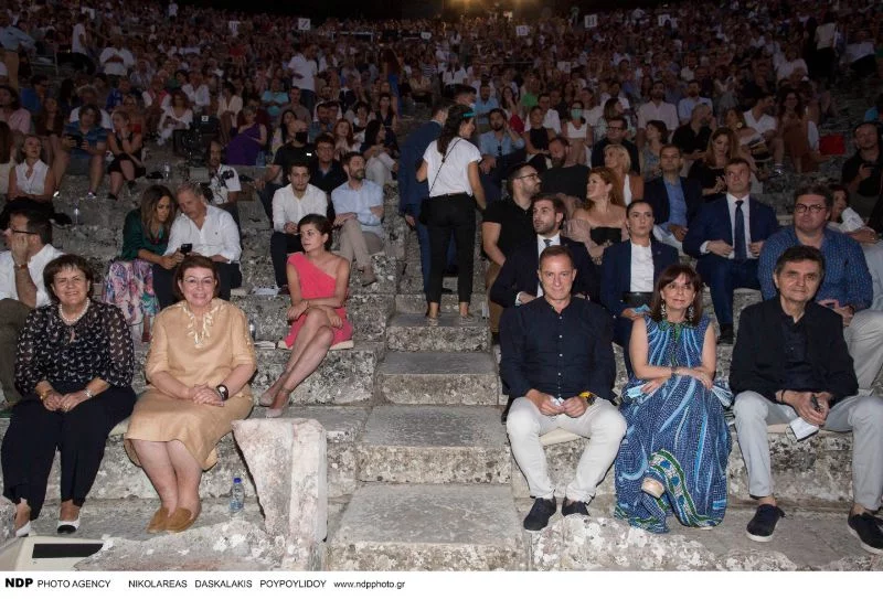 Άννα Παναγιωταρέα, Λίνα Μενδώνη, Δημήτρης Λιγνάδης, Κατερίνα Σακελλαροπούλου, Παύλος Κοτσώνης