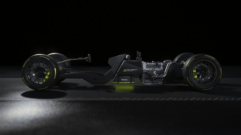 Mε 680 άλογα το αγωνιστικό της Peugeot στο Le Mans
