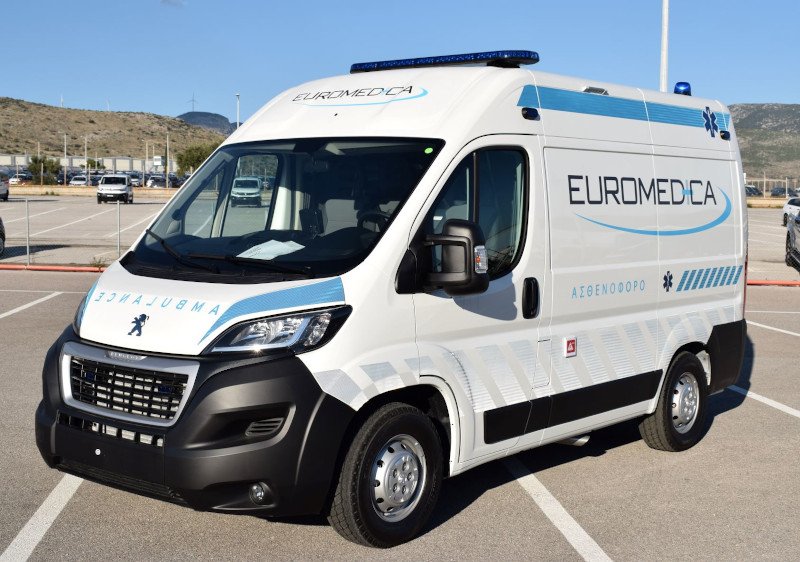 Ασθενοφόρο Peugeot του Ομίλου Euromedica