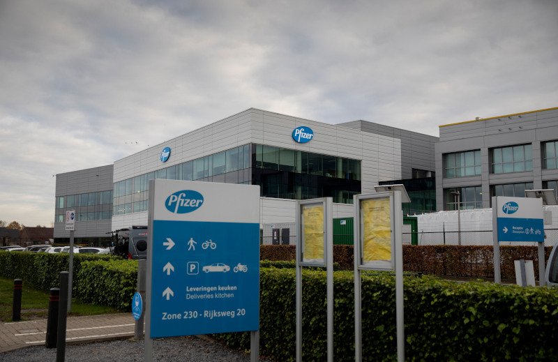 Pfizer / Φωτογραφία: AP Photo/Virginia Mayo