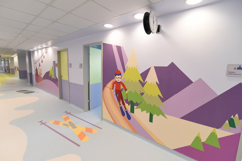 Ο τέταρτος όροφος του παιδιατρικού νοσοκομείου «Η Αγία Σοφία»