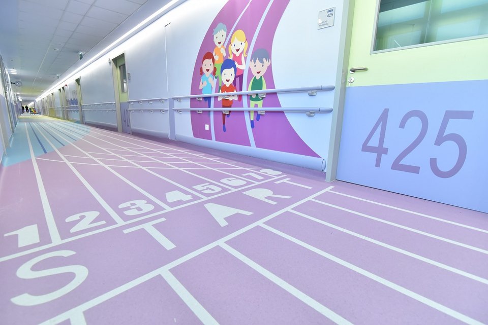 Ο τέταρτος όροφος του παιδιατρικού νοσοκομείου «Η Αγία Σοφία»