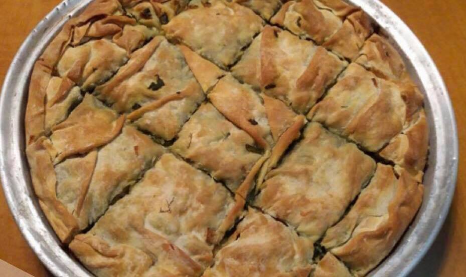 Νηστίσιμη πίτα/Φωτογραφία: Facebook PETIT food & coffee @PETITDELIVERY
