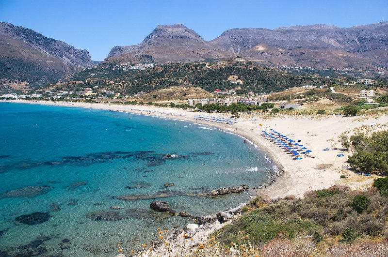 Η παραλία Πλακιάς στην Κρήτη