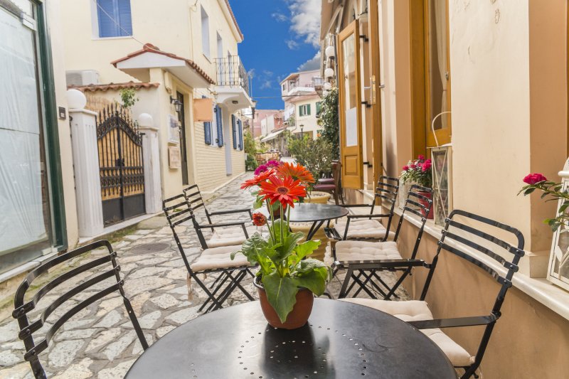 καφέ στην πόλη της Πρέβεζας