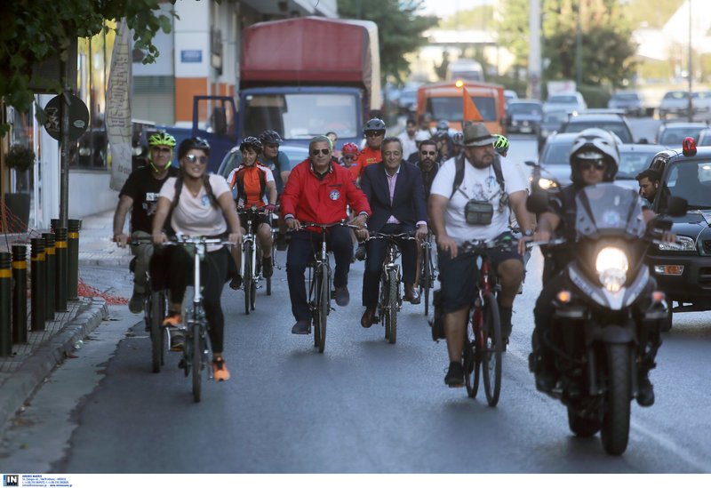 Ποδηλατοδρομία με συμμετοχή του Γιώργου Πατούλη