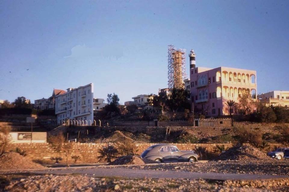 Στενή πολυκατοικία στην Βηρυτό