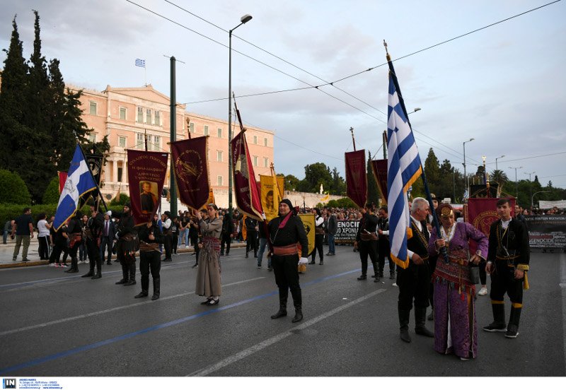 Συγκέντρωση των Ποντίων στο Σύνταγμα / Φωτογραφία: INTIME NEWS