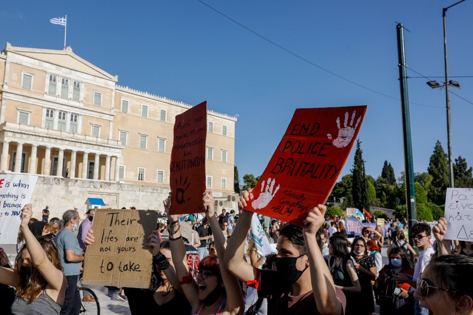 Νέα πορεία για τον Τζορτζ Φλόιντ στην Αθήνα