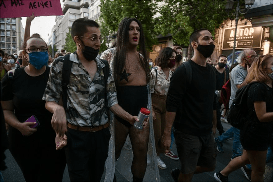 Από την πορεία για τον Ζακ Κωστόπουλο