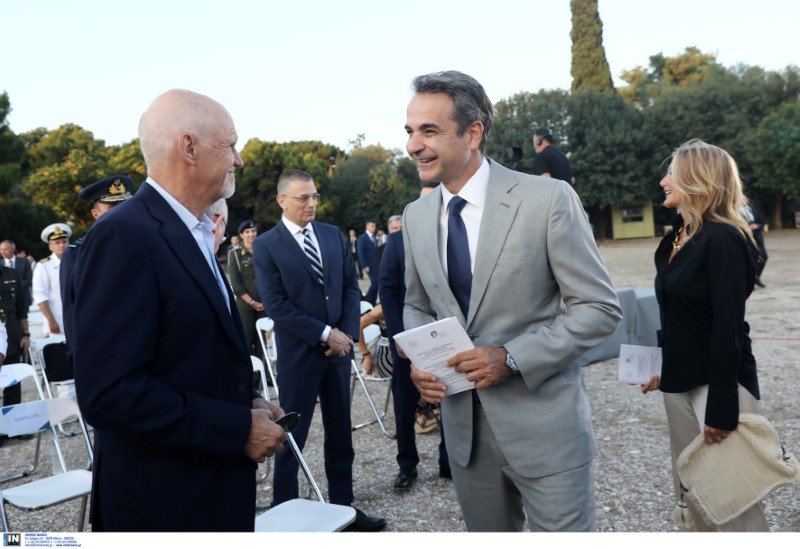 Κυριάκος Μητσοτάκης και Γιώργος Παπανδρέου