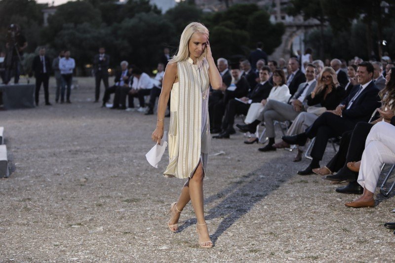 Η συντονίστρια της εκδήλωσης δημοσιογράφος του Star, Κατερίνα Παναγοπούλου
