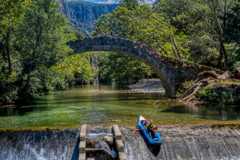 ράφτινγκ στον Βοϊδομάτη
