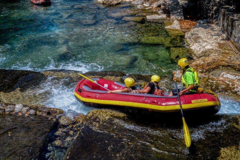 Το ράφτινγκ στον Βοϊδομάτη είναι ιδανικό και για αρχάριους / Φωτογραφία: ΑΝΤΩΝΗΣ ΝΙΚΟΛΟΠΟΥΛΟΣ/EUROKINISSI