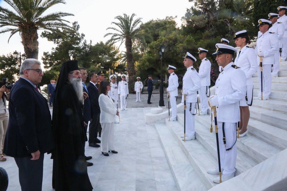 Ο Μητροπολίτης Πειραιώς Σεραφείμ -Φωτογραφία: Eurokinissi/Χρήστος Μπόνης