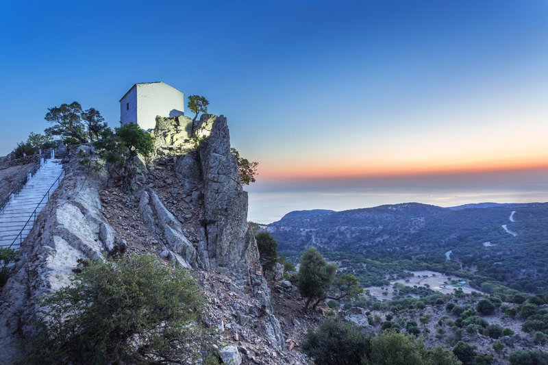 Η Παναγία η Κρημνιώτισσα στη Σαμοθράκη