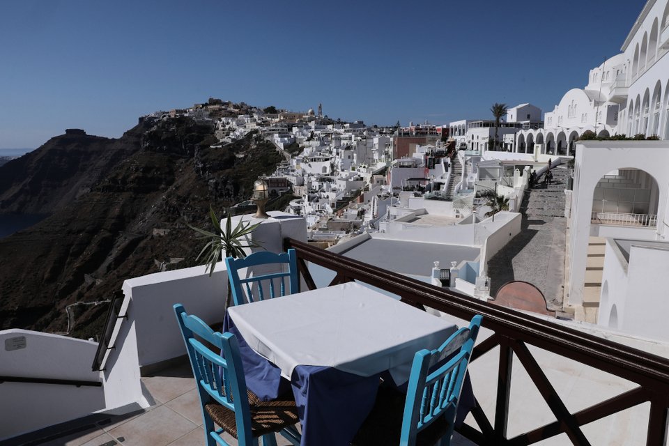 Σαντορίνη σπίτια