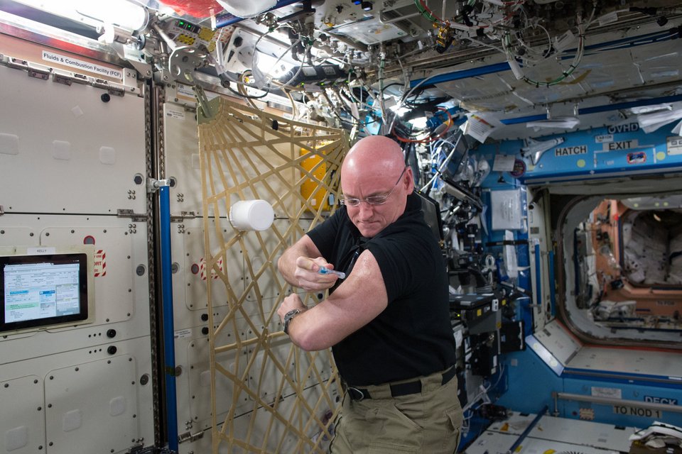 Ο αστροναύτης της NASA που έμεινε ένα χρόνο στο διάστημα.