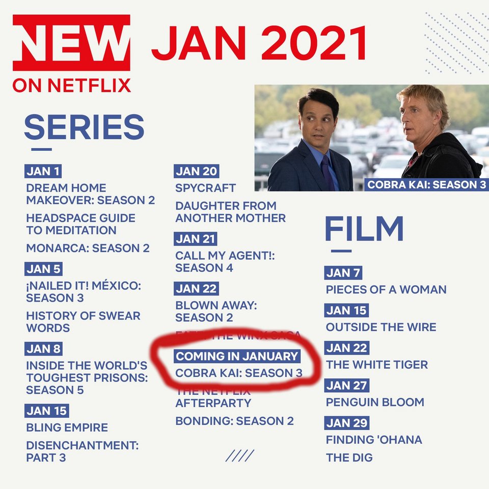 Οι σειρές του Netflix που θα βγουν τον Γενάρη