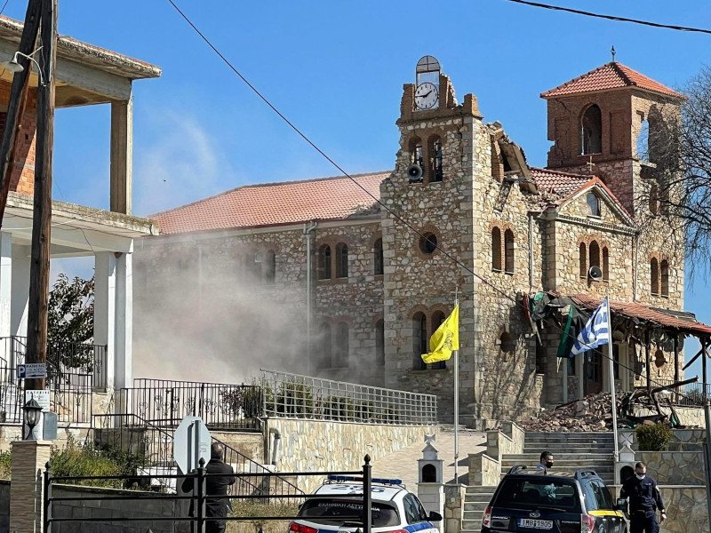 σεισμός εκκλησία Μεσοχώρι