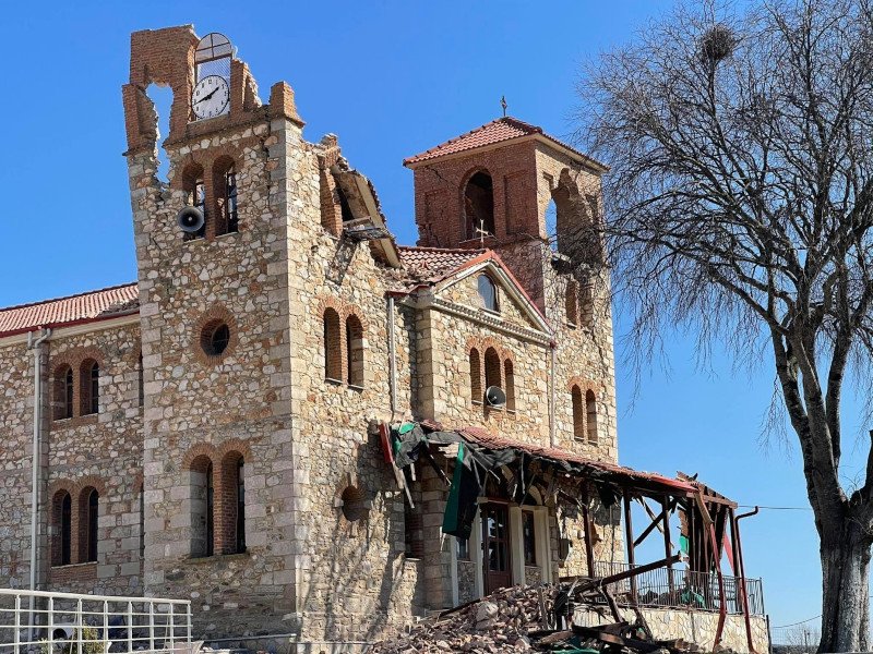 σεισμός εκκλησία Μεσοχώρι