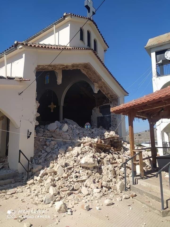 σεισμός εκκλησία Μεσοχώρι