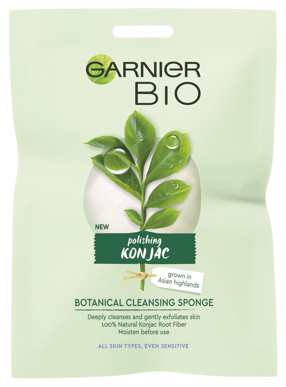 Konjac*Σφουγγαράκι καθαρισμού Garinier bio