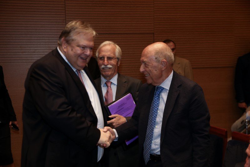 Ευάγγελος Βενιζέλος και Κώστας Σημίτης