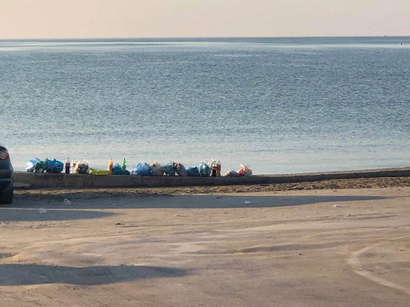 Τα σκουπίδια μαζεύτηκαν το πρωί
