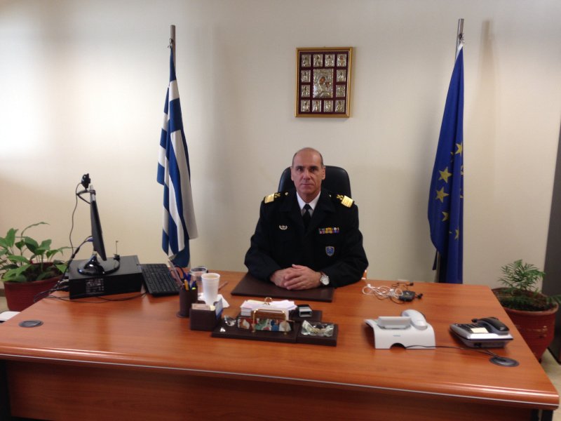 O ε.α. ναύαρχος του Λιμενικού Σώματος, Νίκος Σπανός