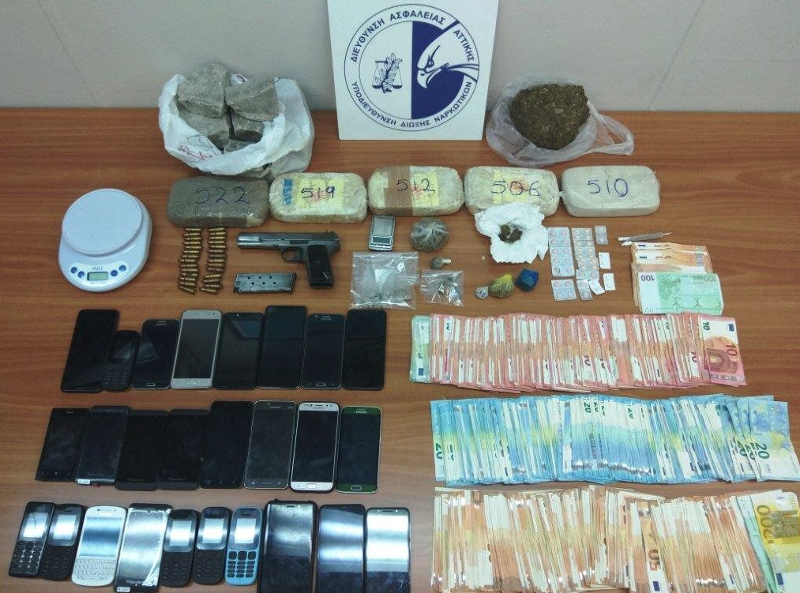 Οσα κατασχέθηκαν από την Ελληνική Αστυνομία