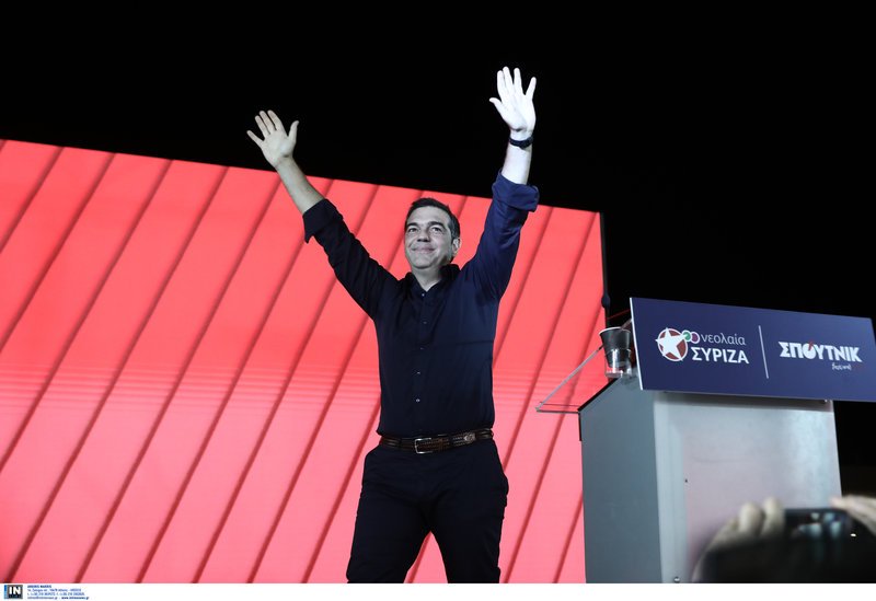 Ο Αλέξης Τσίπρας στο φεστιβάλ Σπούτνικ της Νεολαίας του ΣΥΡΙΖΑ