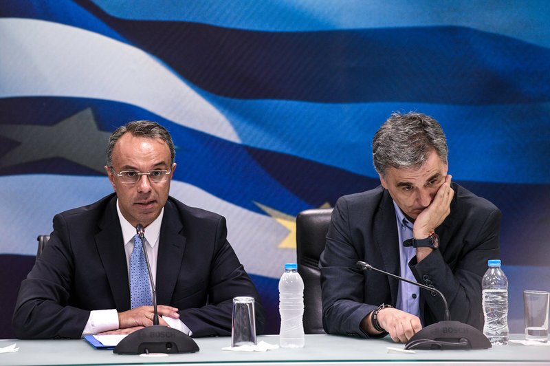 Χρήστος Σταϊκουρας και Ευκλείδης Τσακαλώτος