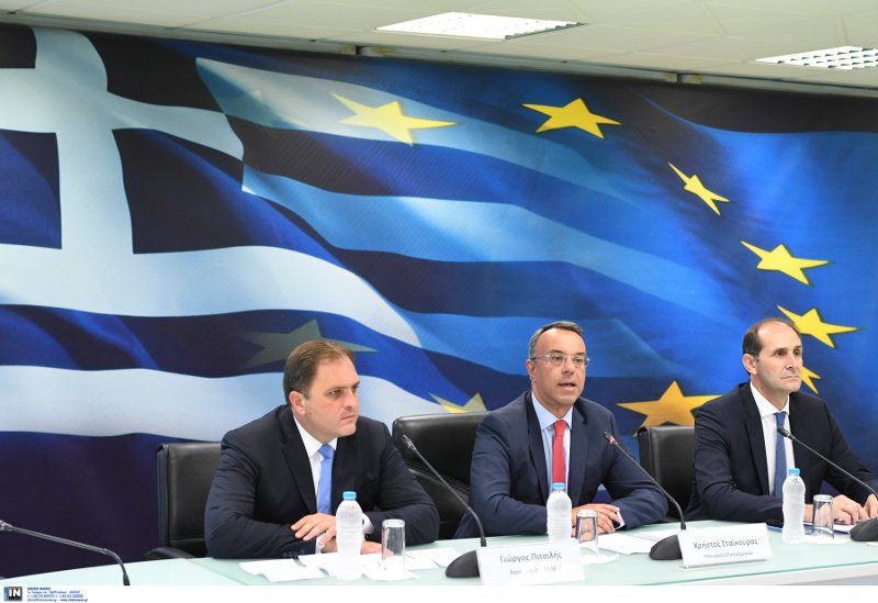 Γιώργος Πιτσιλής, Χρήστος Σταϊκούρας και Απόστολος Βεσυρόπουλος C