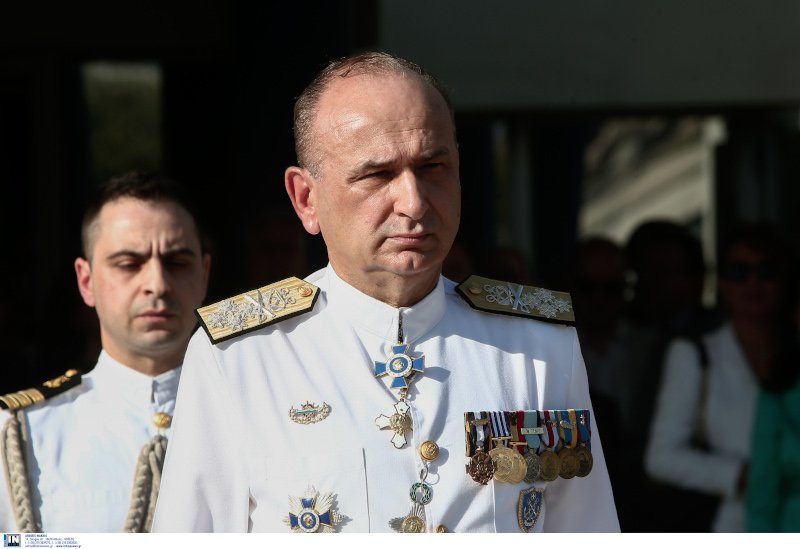 Ο απερχόμενος αρχηγός του Λιμενικού, Σταμάτης Ράπτης