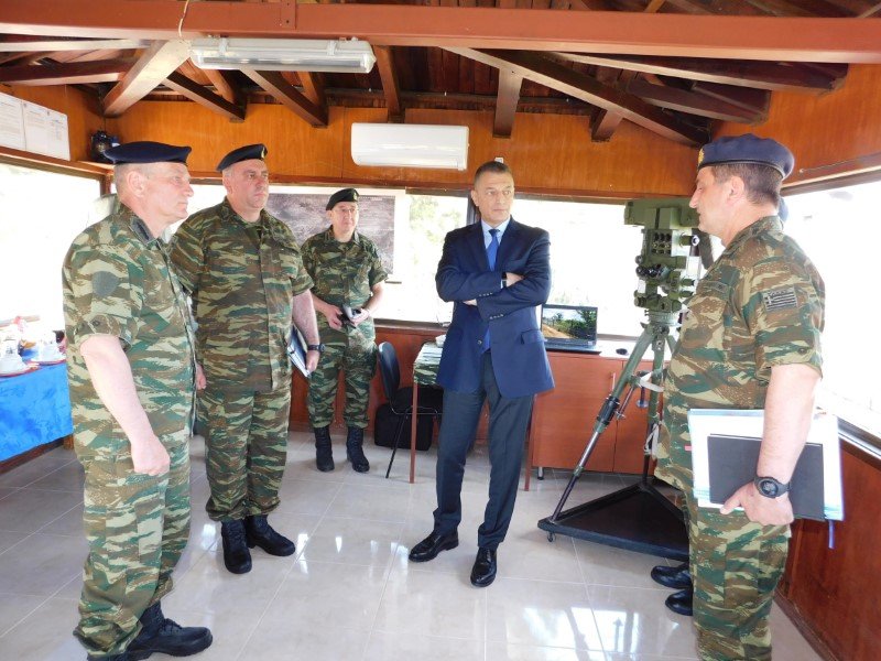 Στο Γ' και Δ' Σώμα Στρατού ο υφ. Αμυνας Αλκιβιάδης Στεφανής 